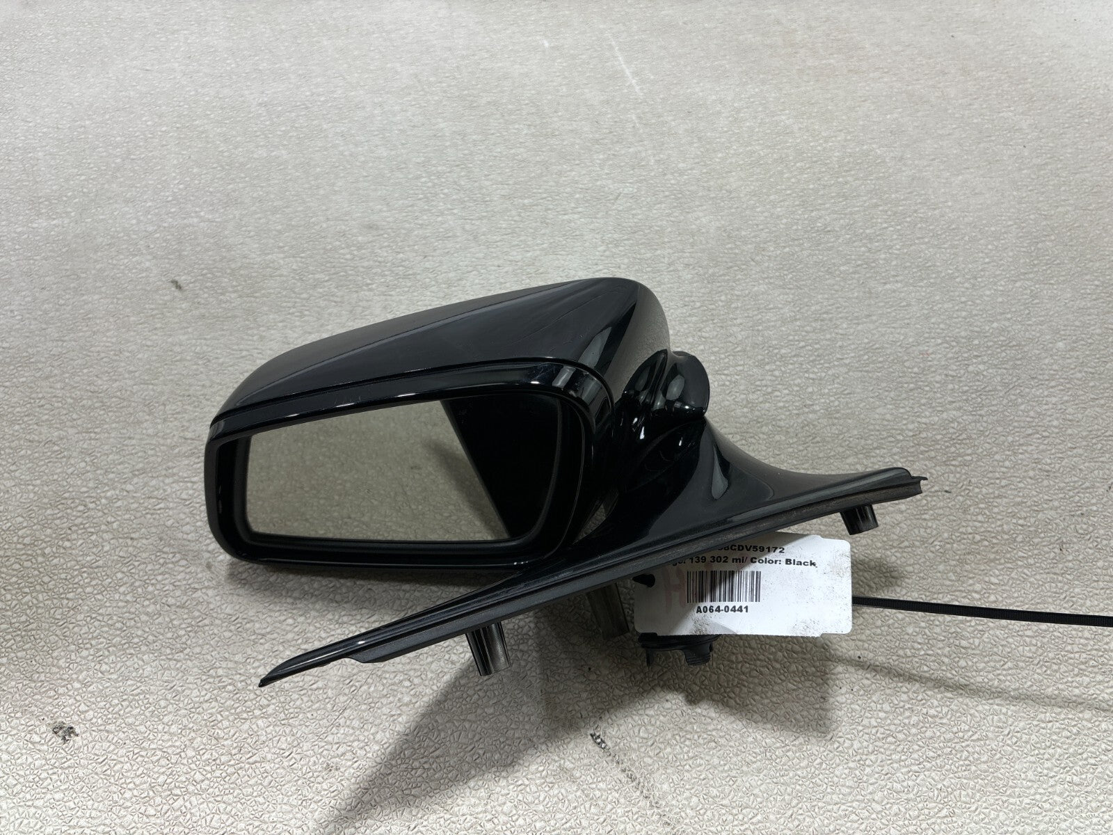 11-16 Bmw 5 Series 528I 550I F10 Left Side View Door Mirror W/ Camera Black Oem
