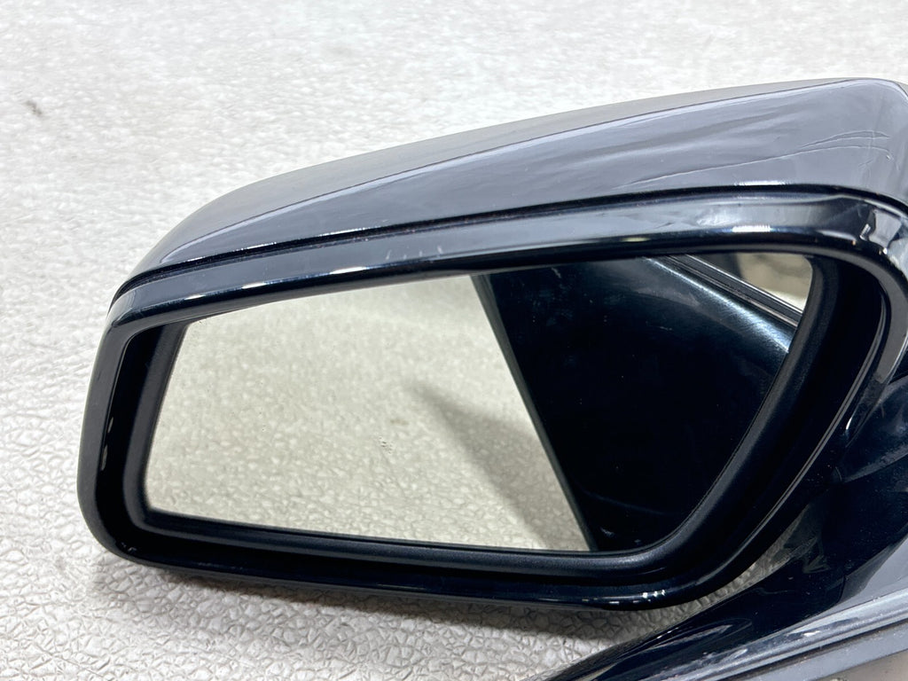 11-16 Bmw 5 Series 528I 550I F10 Left Side View Door Mirror W/ Camera Black Oem