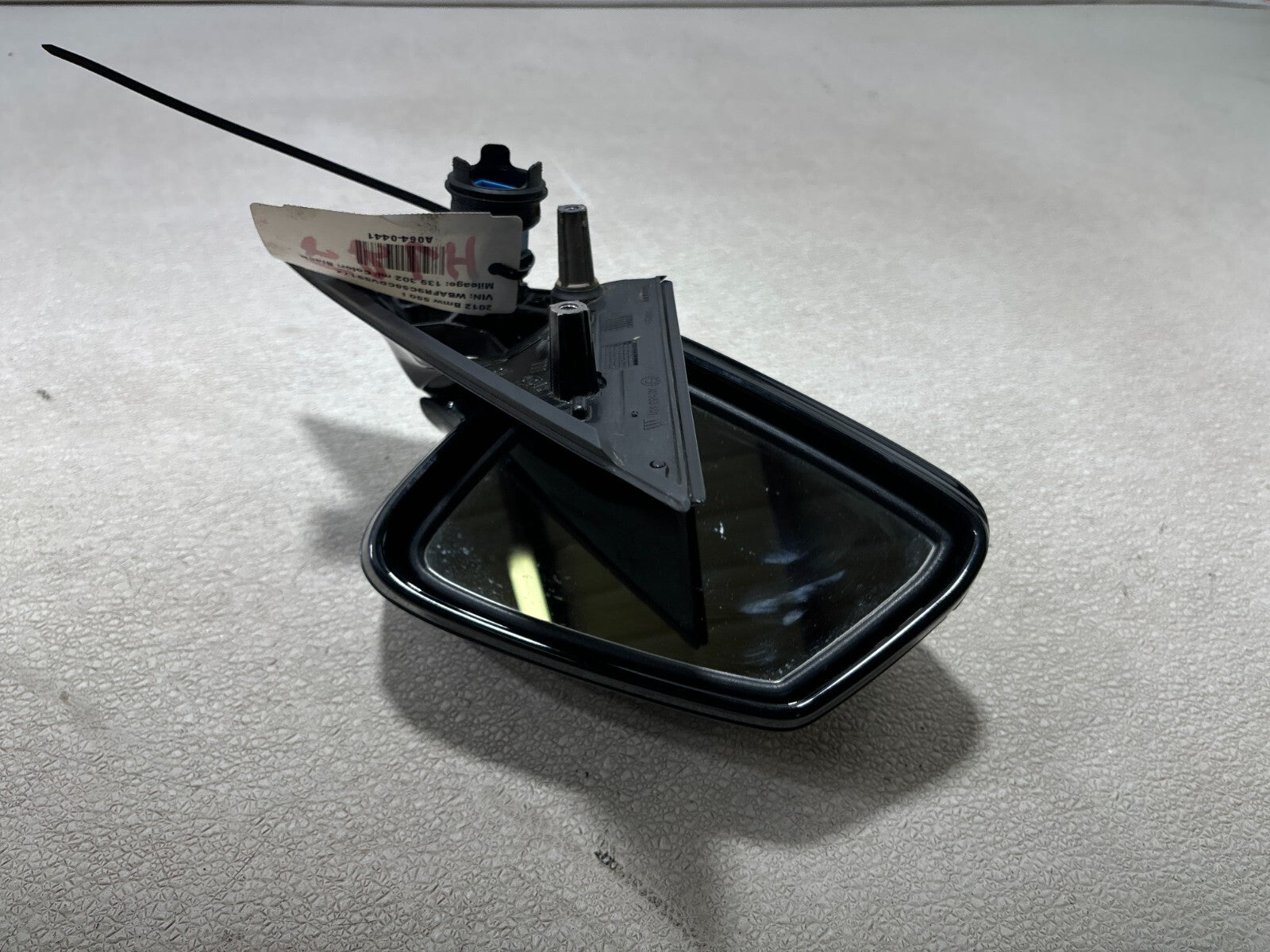 11-16 Bmw 5 Series 528I 550I F10 Left Side View Door Mirror W/ Camera Black Oem