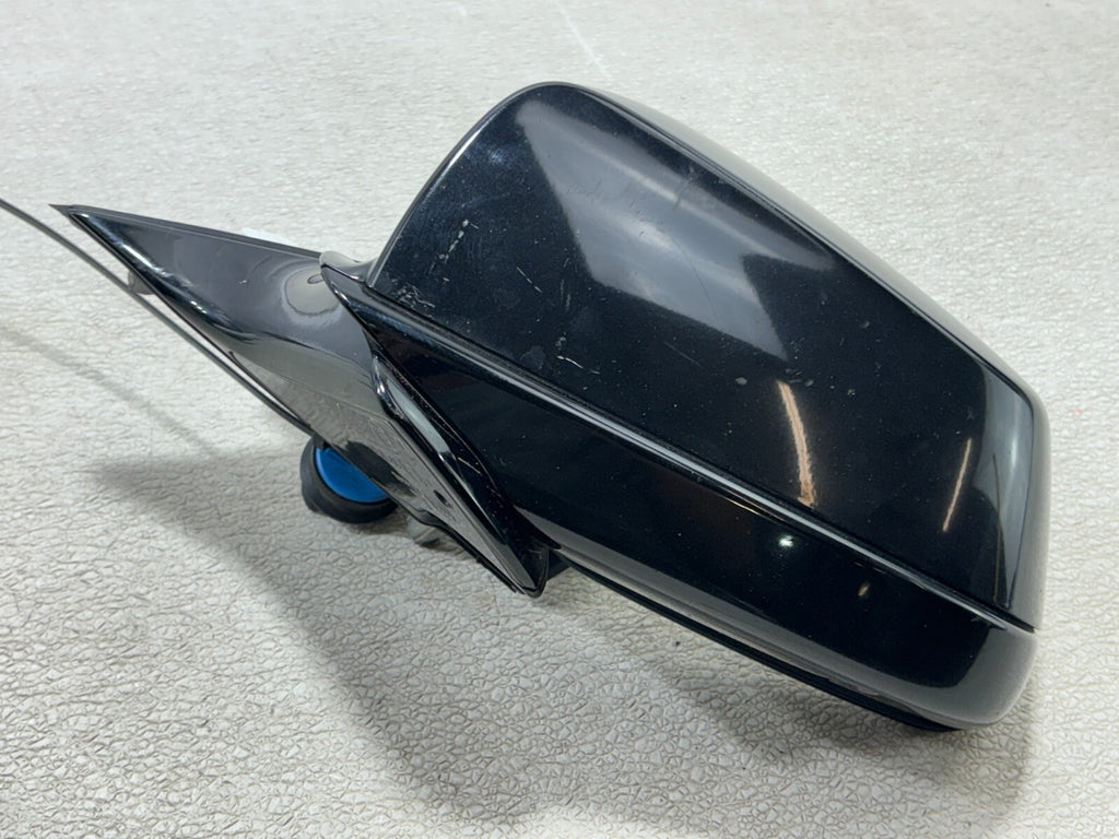 11-16 Bmw 5 Series 528I 550I F10 Left Side View Door Mirror W/ Camera Black Oem