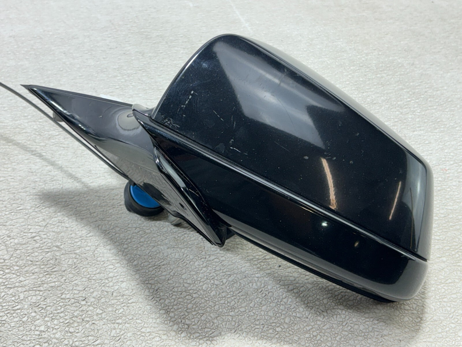 11-16 Bmw 5 Series 528I 550I F10 Left Side View Door Mirror W/ Camera Black Oem