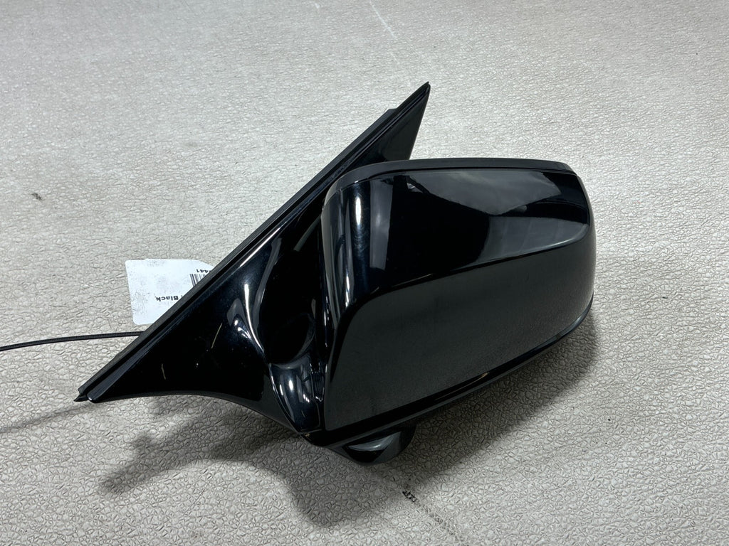 11-16 Bmw 5 Series 528I 550I F10 Left Side View Door Mirror W/ Camera Black Oem