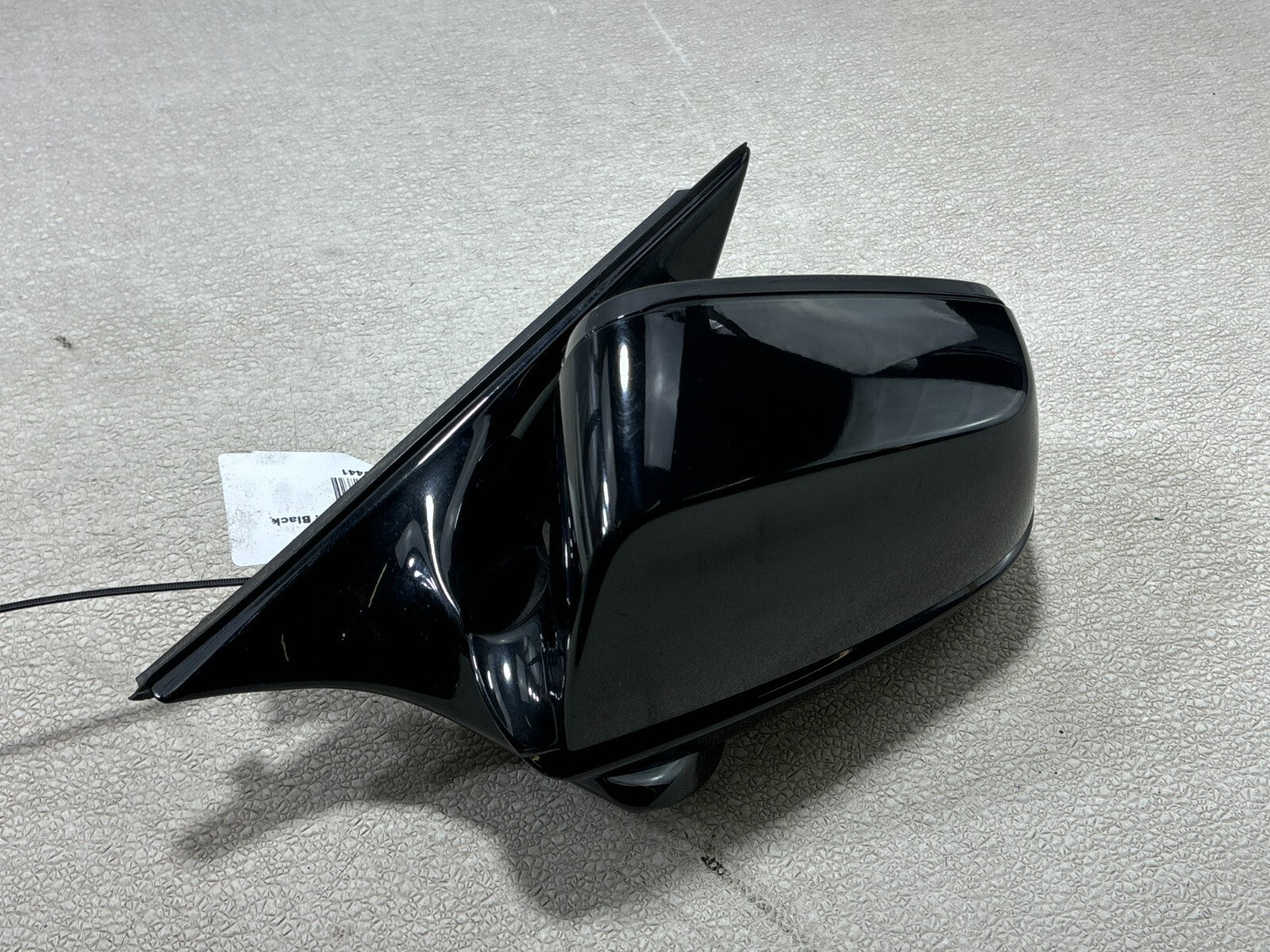 11-16 Bmw 5 Series 528I 550I F10 Left Side View Door Mirror W/ Camera Black Oem