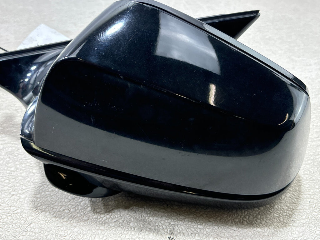 11-16 Bmw 5 Series 528I 550I F10 Left Side View Door Mirror W/ Camera Black Oem