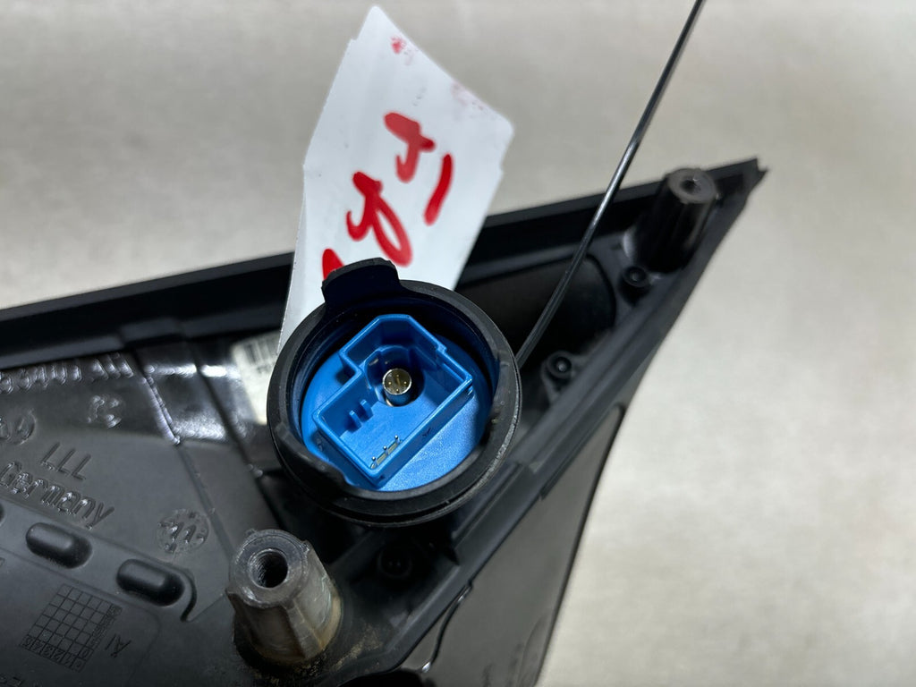 11-16 Bmw 5 Series 528I 550I F10 Left Side View Door Mirror W/ Camera Black Oem