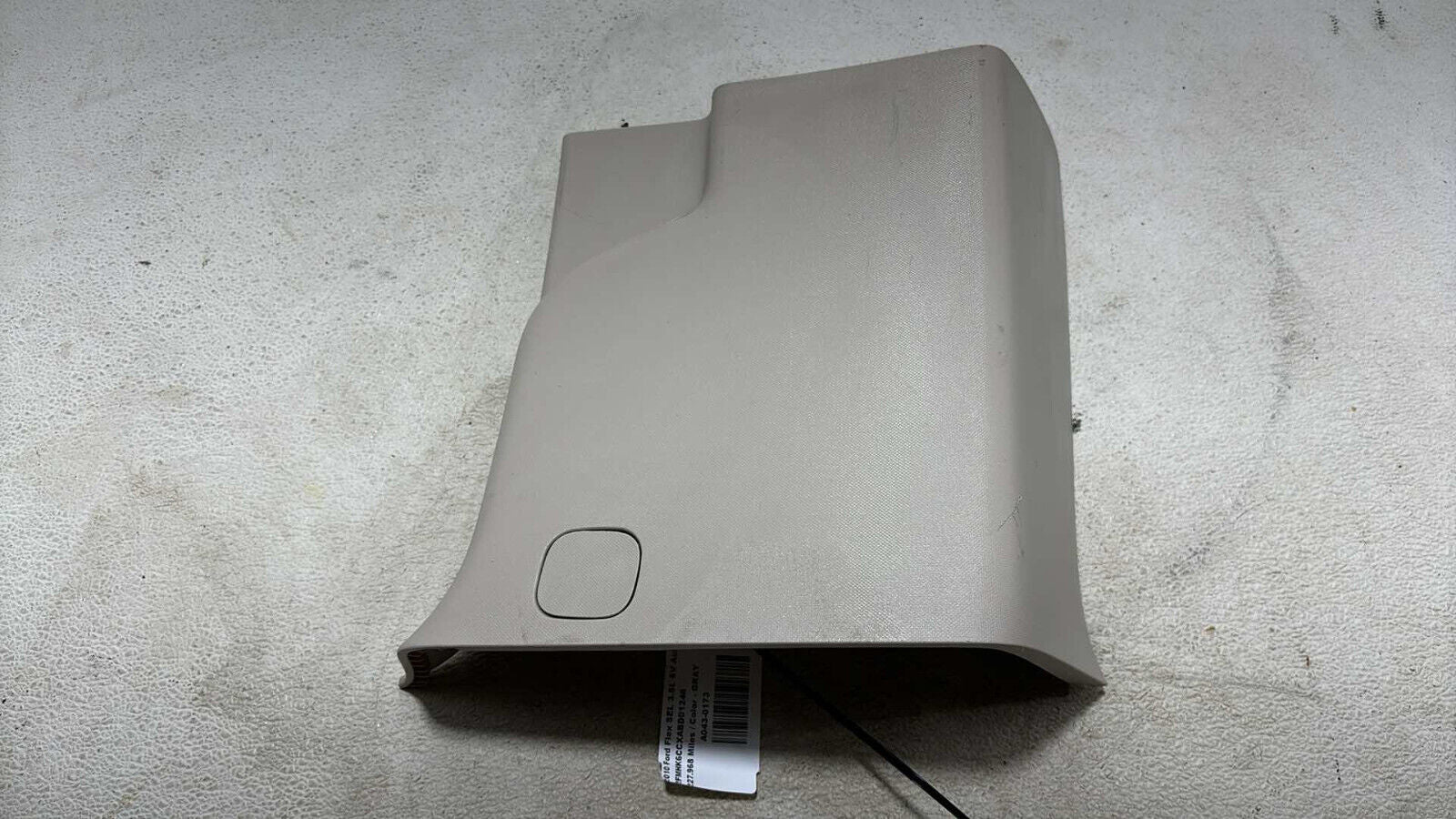 09-11 Ford Flex Front Driver Upper C-Pillar Trim Molding 8A83-7431333-Agw Oem