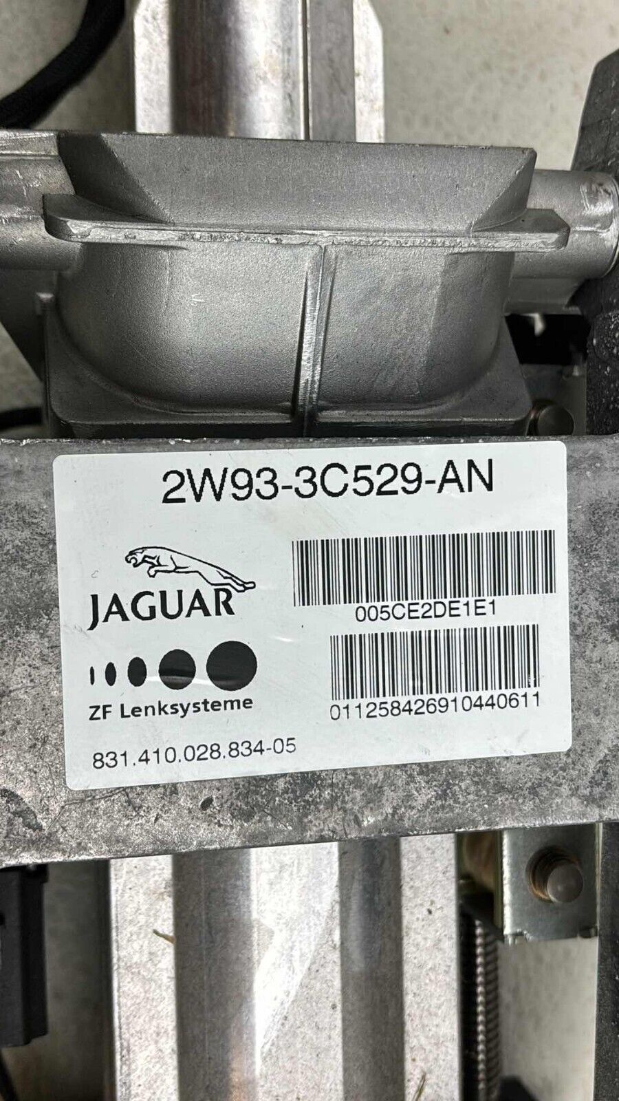 09-15 Jaguar Xf Xfr X250 Steering Column Assembly 2W933C529An Oem