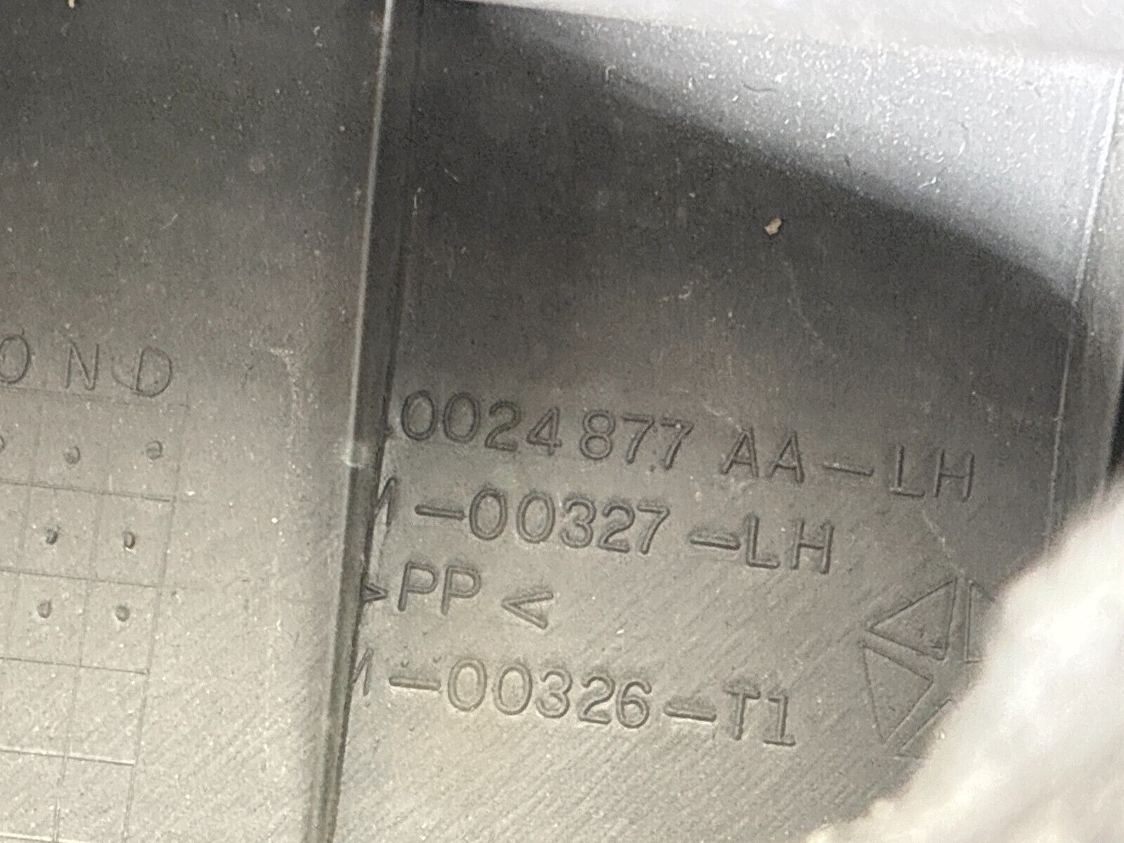 02-05 Dodge Ram 2500 3500 Slate Gray Driver Left Rear Inner Door Trim Panel