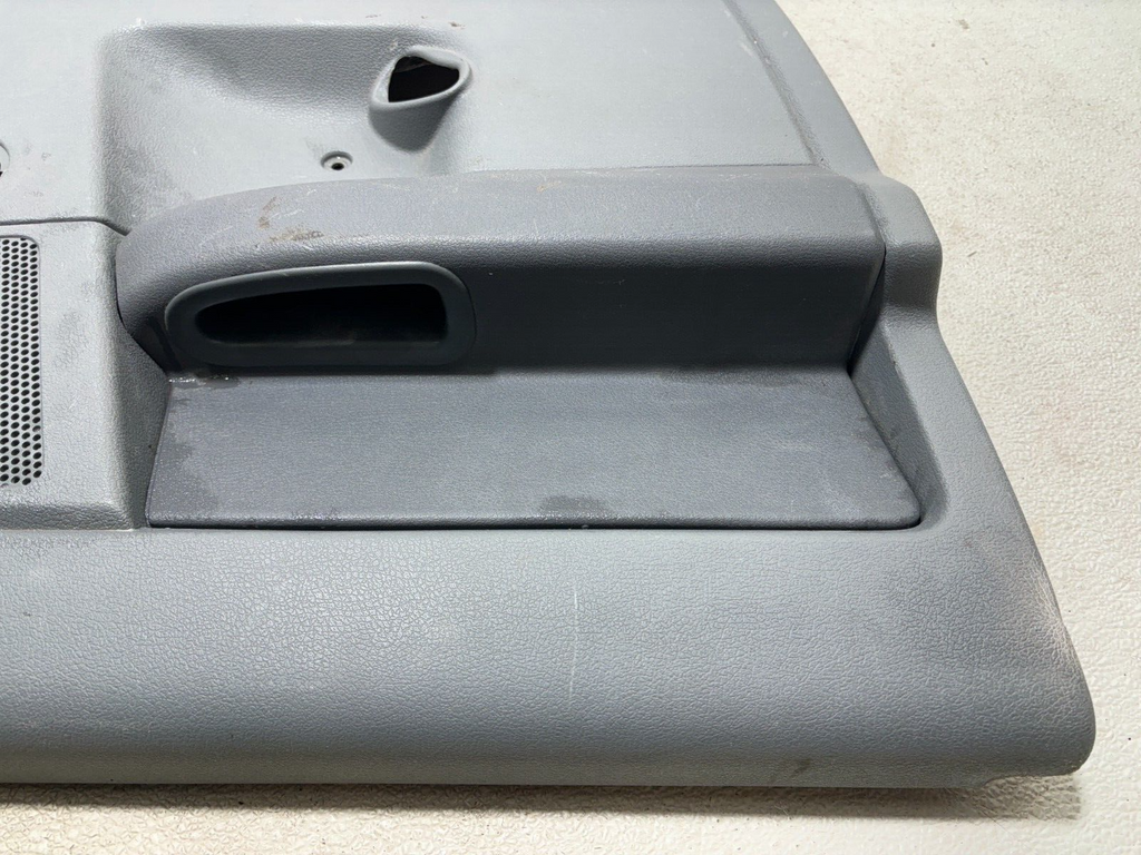 02-05 Dodge Ram 2500 3500 Slate Gray Driver Left Rear Inner Door Trim Panel