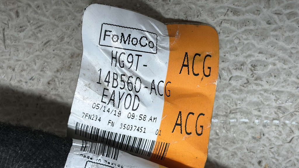 17-19 Ford Fusion Front Center Console Floor Wire Harness Hg9T-14B560-Acg Oem