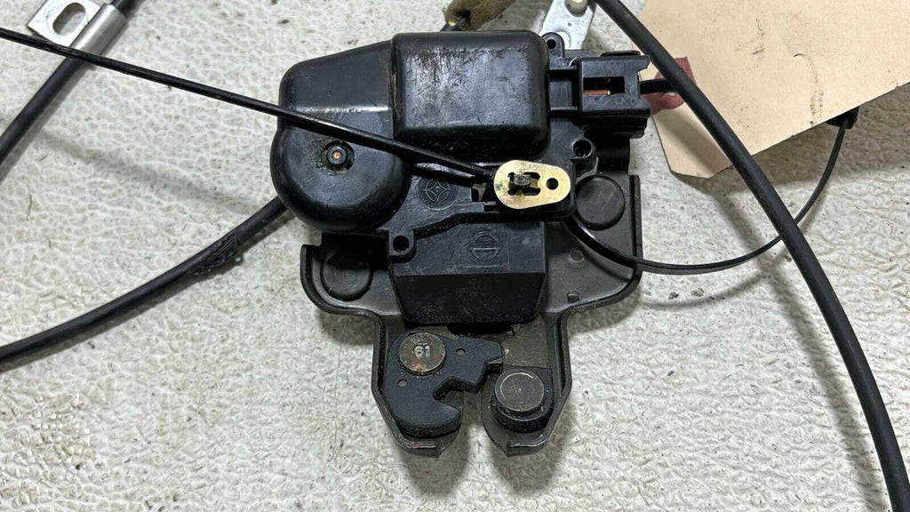 03-08 350Z Trunk Hatch Interior Release Cable Latch Lock Assembly Factory Oem