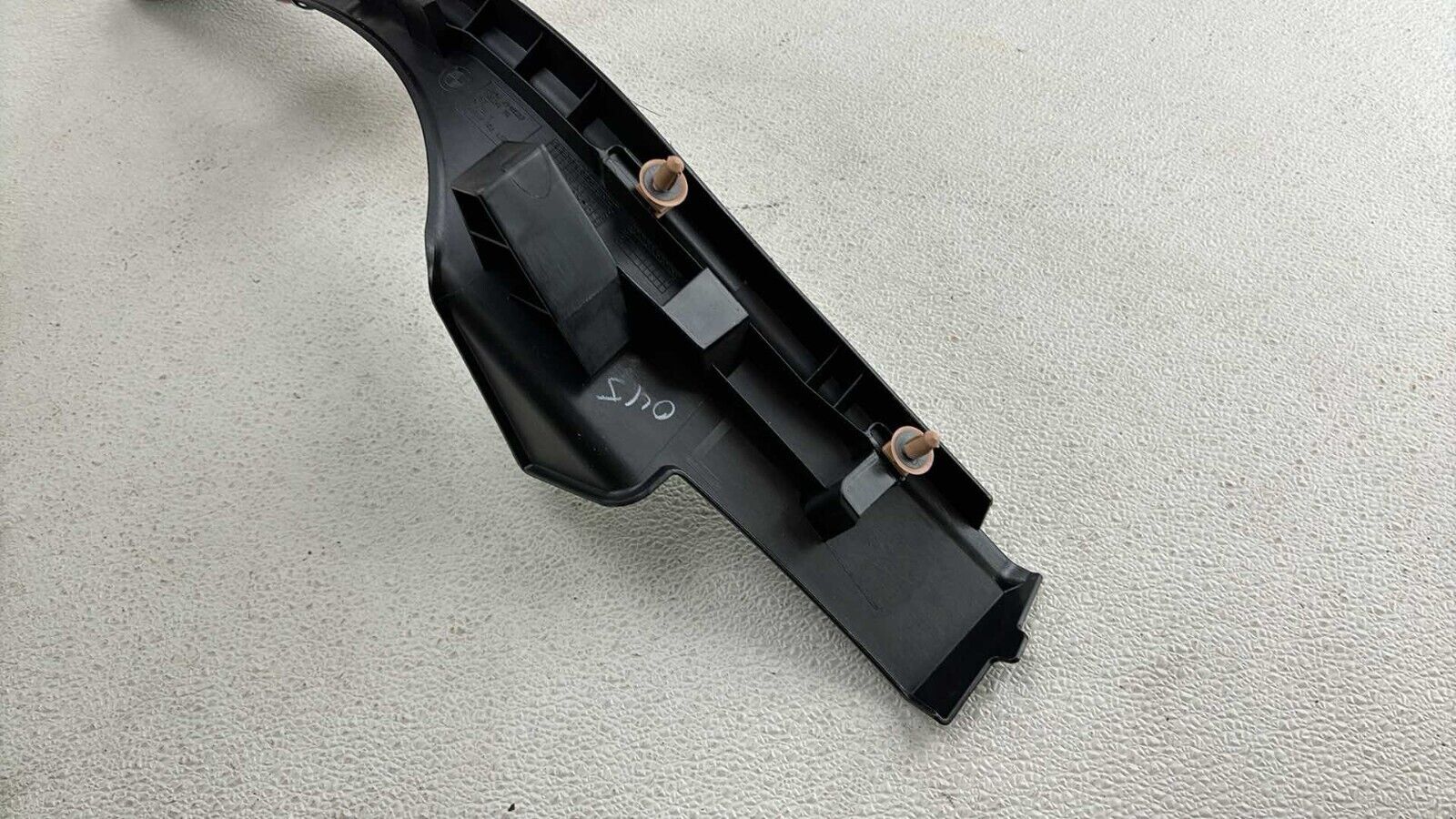 07-13 Bmw E70 X5M Rear Left Driver Side Entrance Door Sill Trim Cover Black Oem