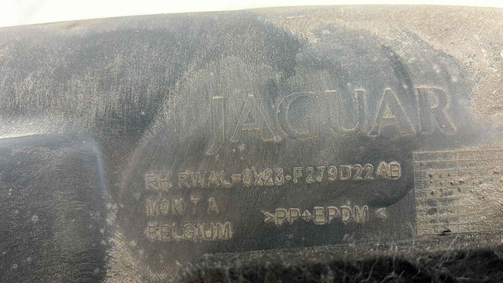 09-15 Jaguar Xf Xfr X250 Rear Right Passenger Wheelarch Liner Splash Shield Oem