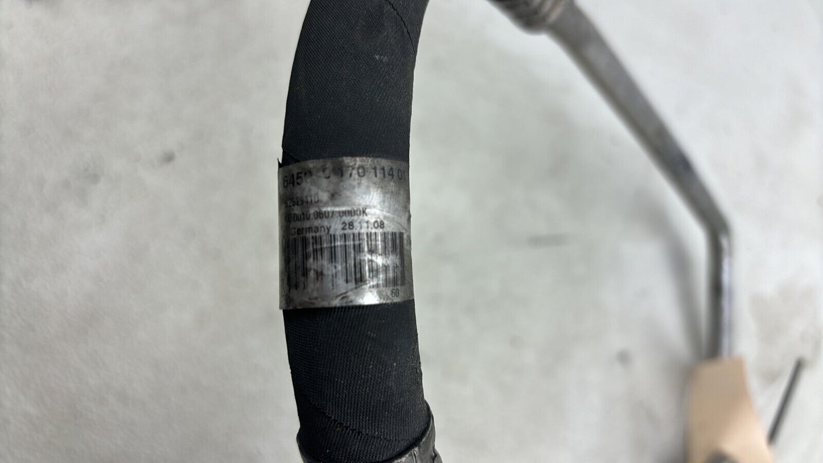 09-11 Bmw E90 335D A/C Suction Pipe Evaporator-Compressor 64509170114