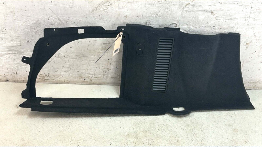 04-10 Audi A8 L D3 Black Rear Left Trunk Cover Side Panel 4E0863879T