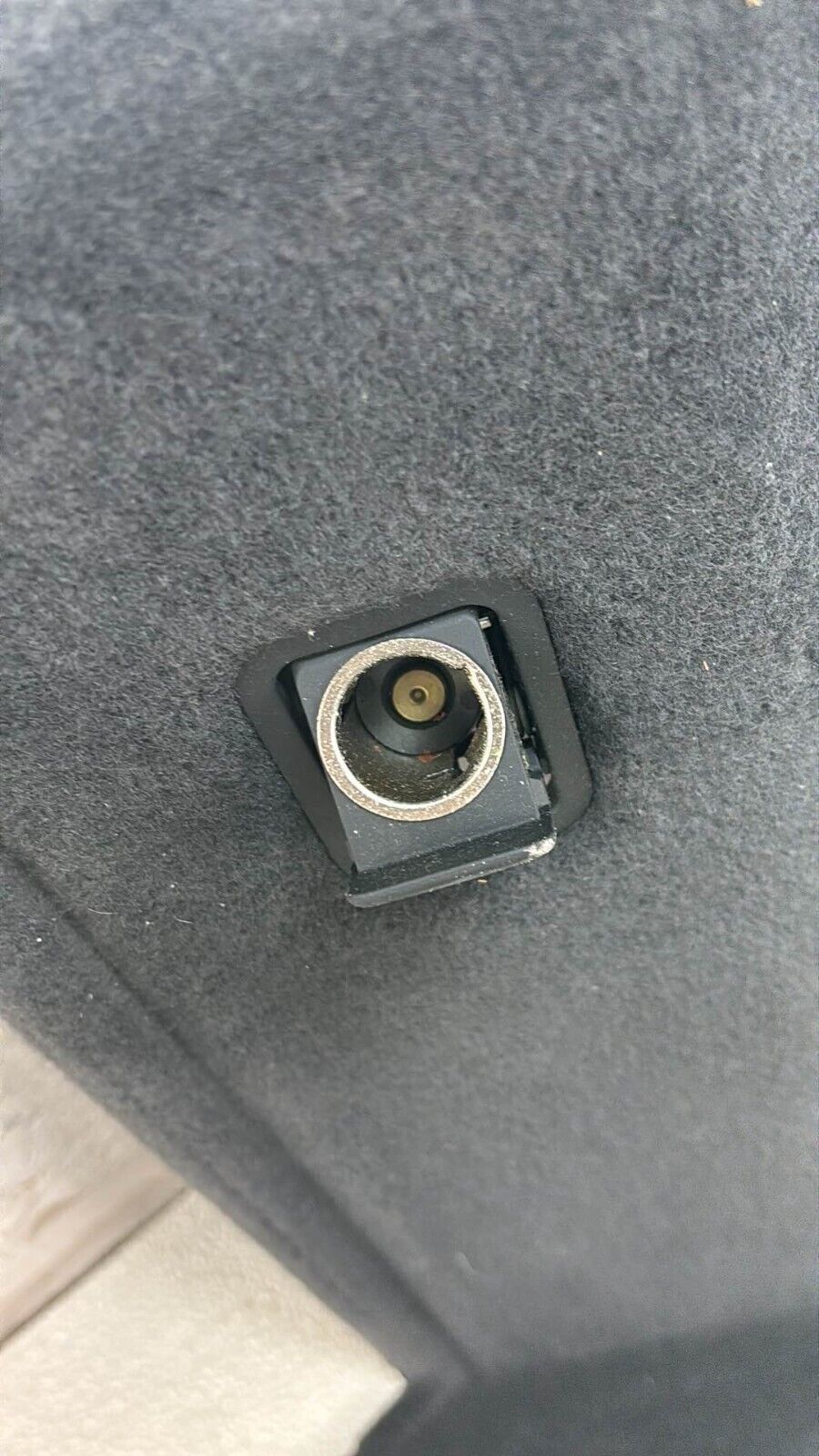 04-10 Audi A8 L D3 Black Rear Left Trunk Cover Side Panel 4E0863879T