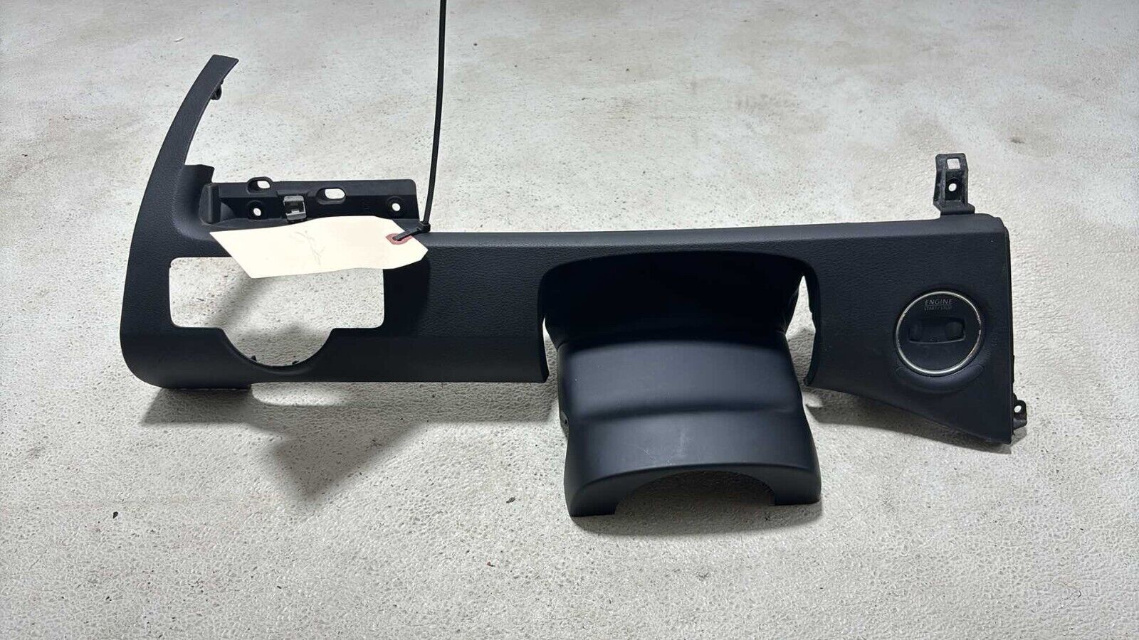 09-11 Vw Cc Dash Lower Trim Panel Upper Steering Column Cover W/ Key Ignition