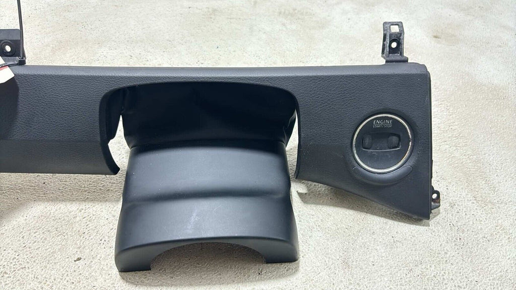 09-11 Vw Cc Dash Lower Trim Panel Upper Steering Column Cover W/ Key Ignition