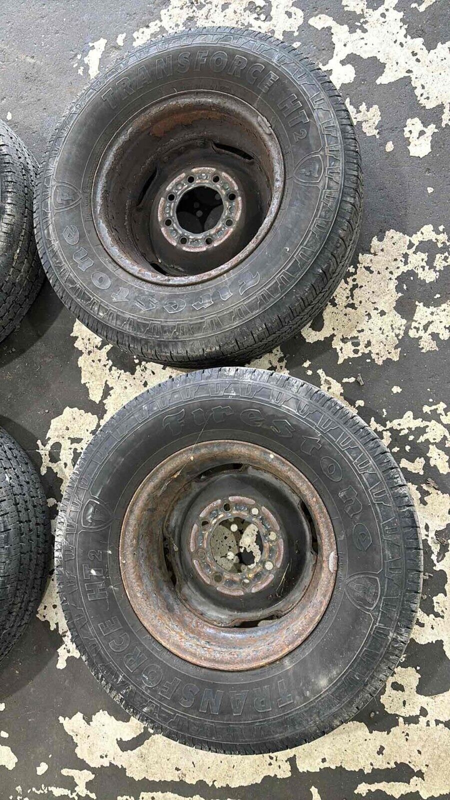 1989-02 Chevy Firestone Transforce 245/75R16 16X6.5 120/116R At Load Range Tires