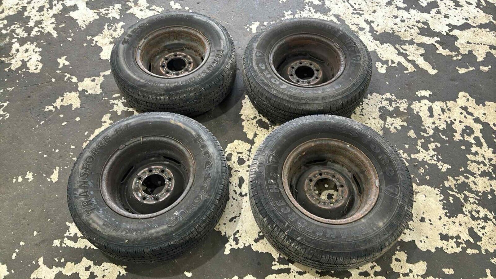 1989-02 Chevy Firestone Transforce 245/75R16 16X6.5 120/116R At Load Range Tires