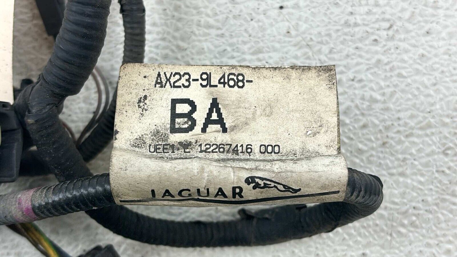 10-15 Jaguar Xf Xfr X250 Rear Suspension Axle Wiring Harness Ax239L468Ba Oem