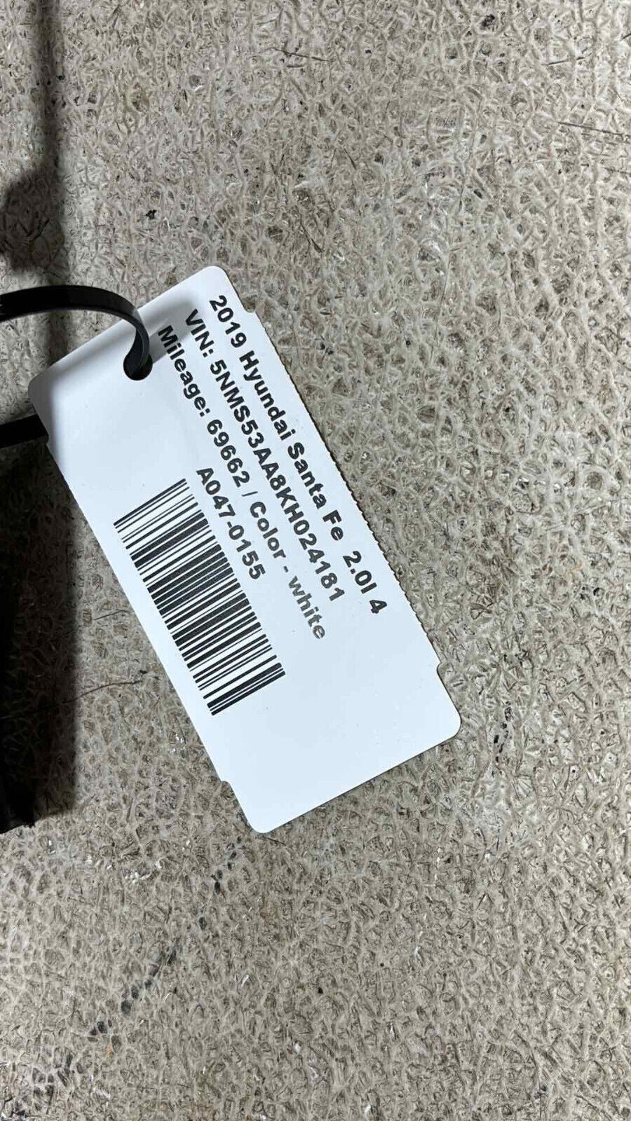 19-20 Hyundai Santa Fe Front Left Under Dash Lower Knee Panel Cover Trim Oem