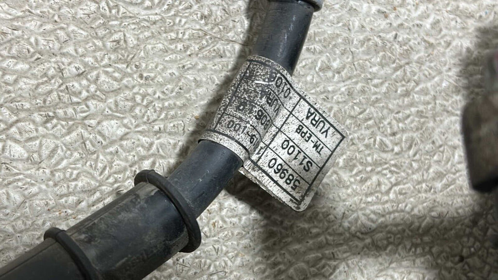 19-20 Hyundai Santa Fe Fwd Rear Right Side Brake Caliper W/ Abs Speed Sensor