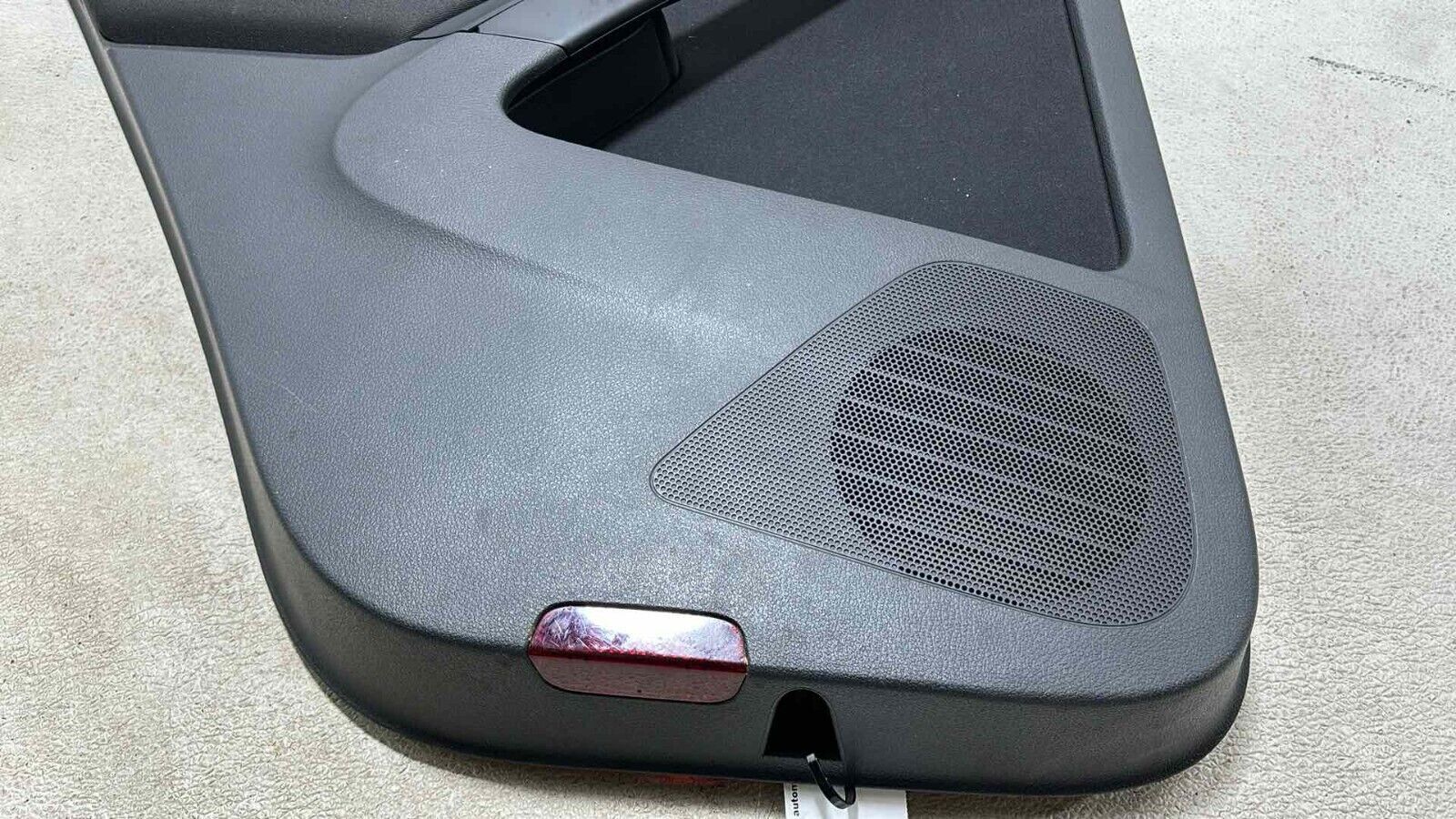 09-17 Volkswagen Tiguan Rear Left Driver Side Door Trim Panel Black 5N0-867-211