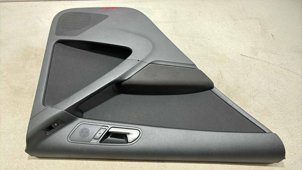 09-17 Volkswagen Tiguan Rear Left Driver Side Door Trim Panel Black 5N0-867-211
