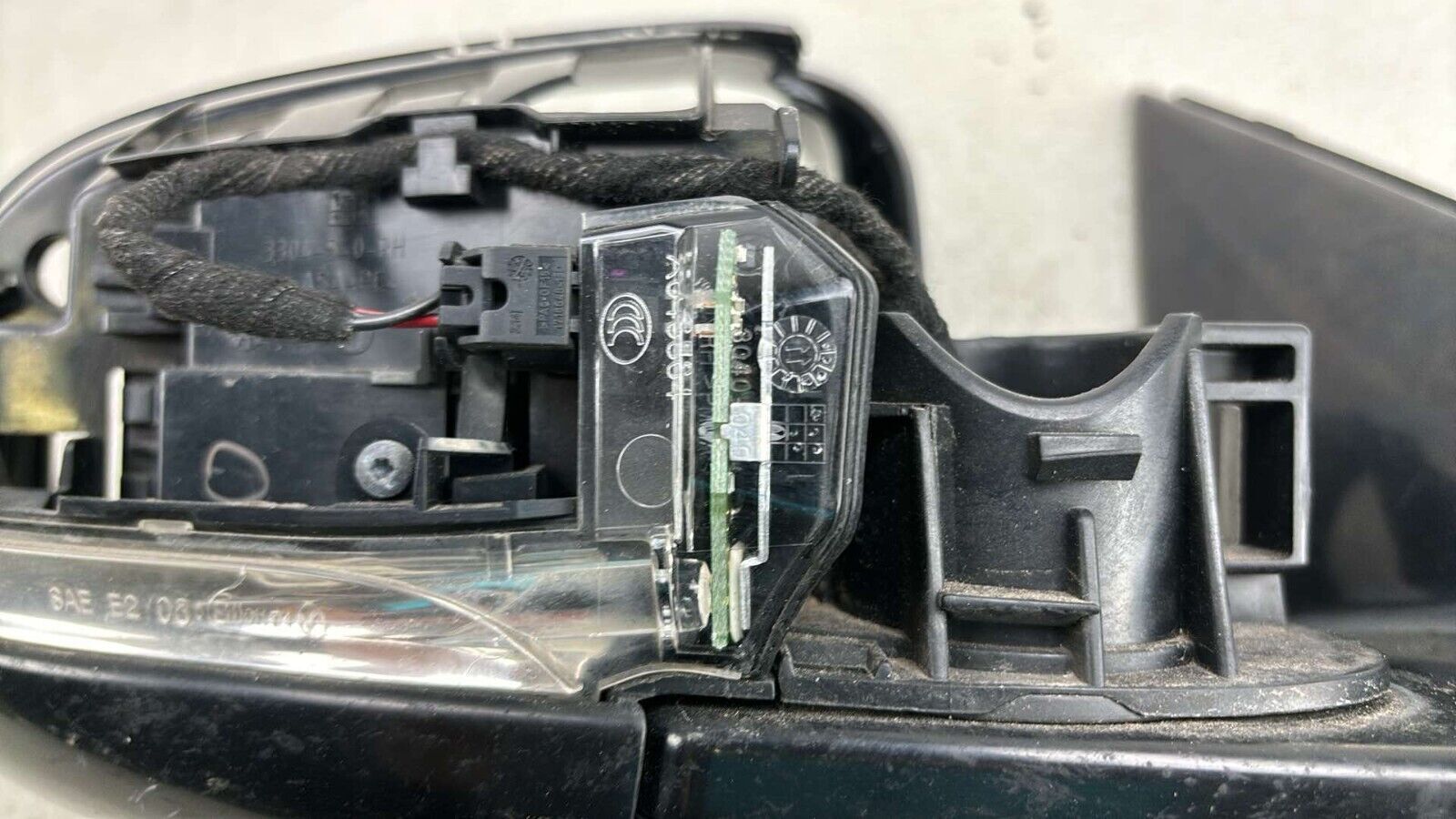 11-15 Jaguar X250 Xf Xfr Front Right Rh Passenger Side Door Rear View Mirror Oem