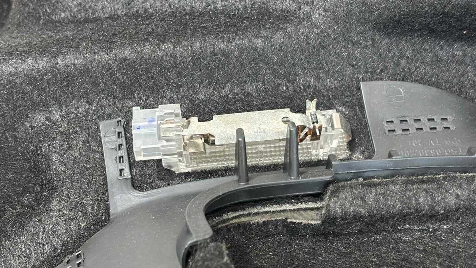 09-17 Volkswagen Cc Right Passenger Side Rear Trunk Boot Carpet Trim Panel Oem