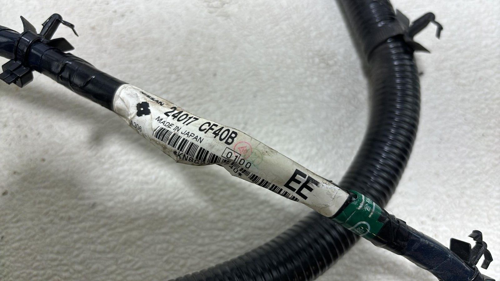 03-06 Nissan 350Z Right Convertible Trunk Wiring Harness Wire Oem 24015-Ev01B