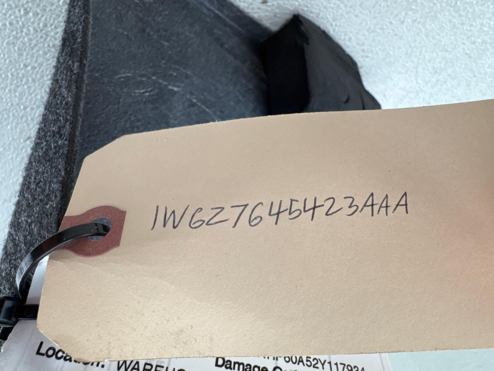 02-05 Ford Thunderbird Rear Left Quarter Trunk Carpet Trim Cover Panel Oem