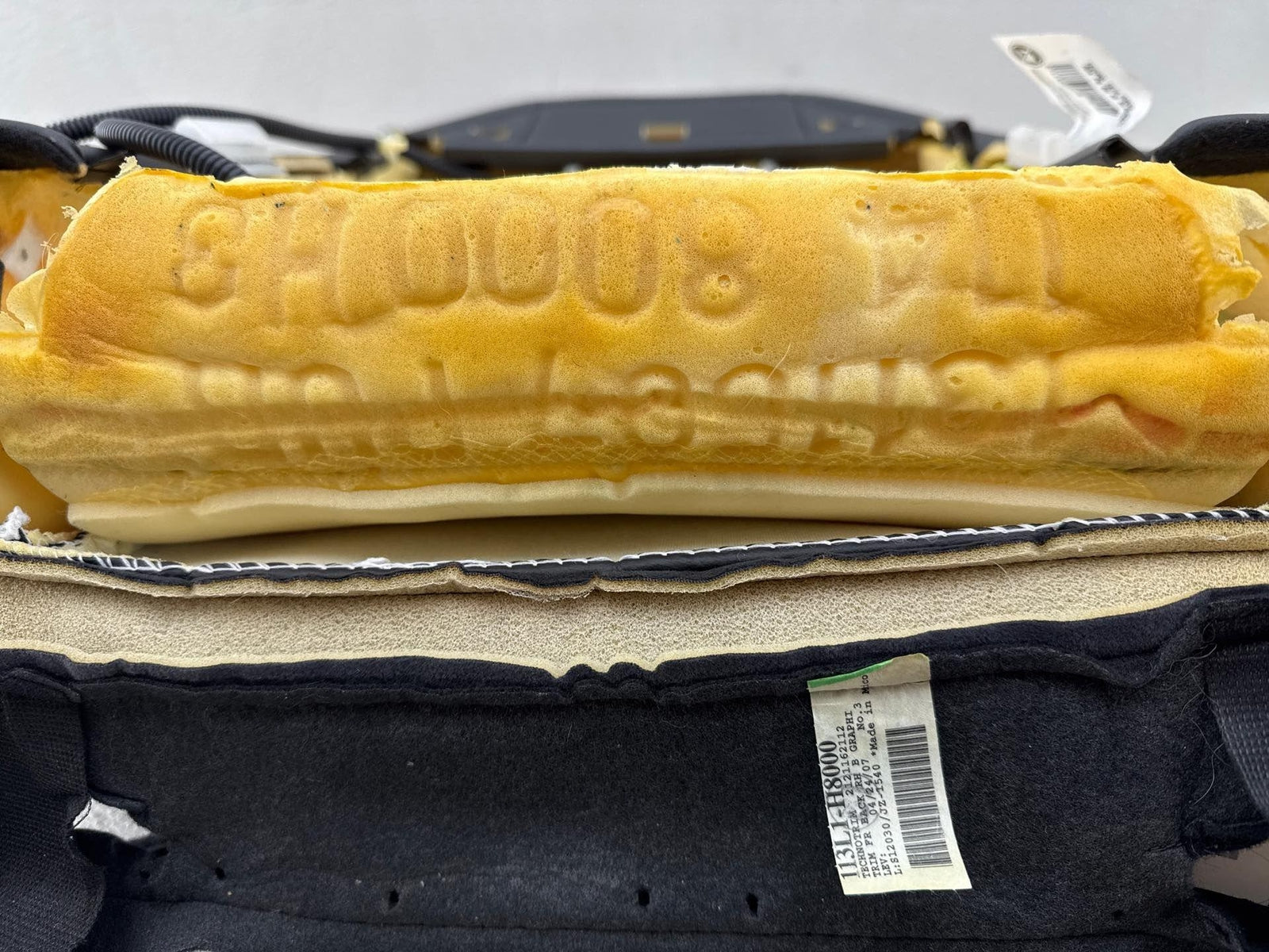 07-09 Acura Mdx Front Right Passenger Side Upper Seat Cushion Black 81127Stxa01