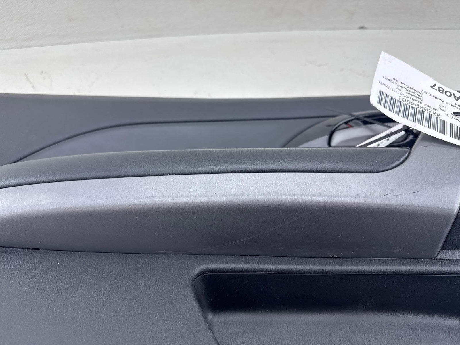 07-09 Acura Mdx Rear Left Driver Side Interior Door Panel Trim Black