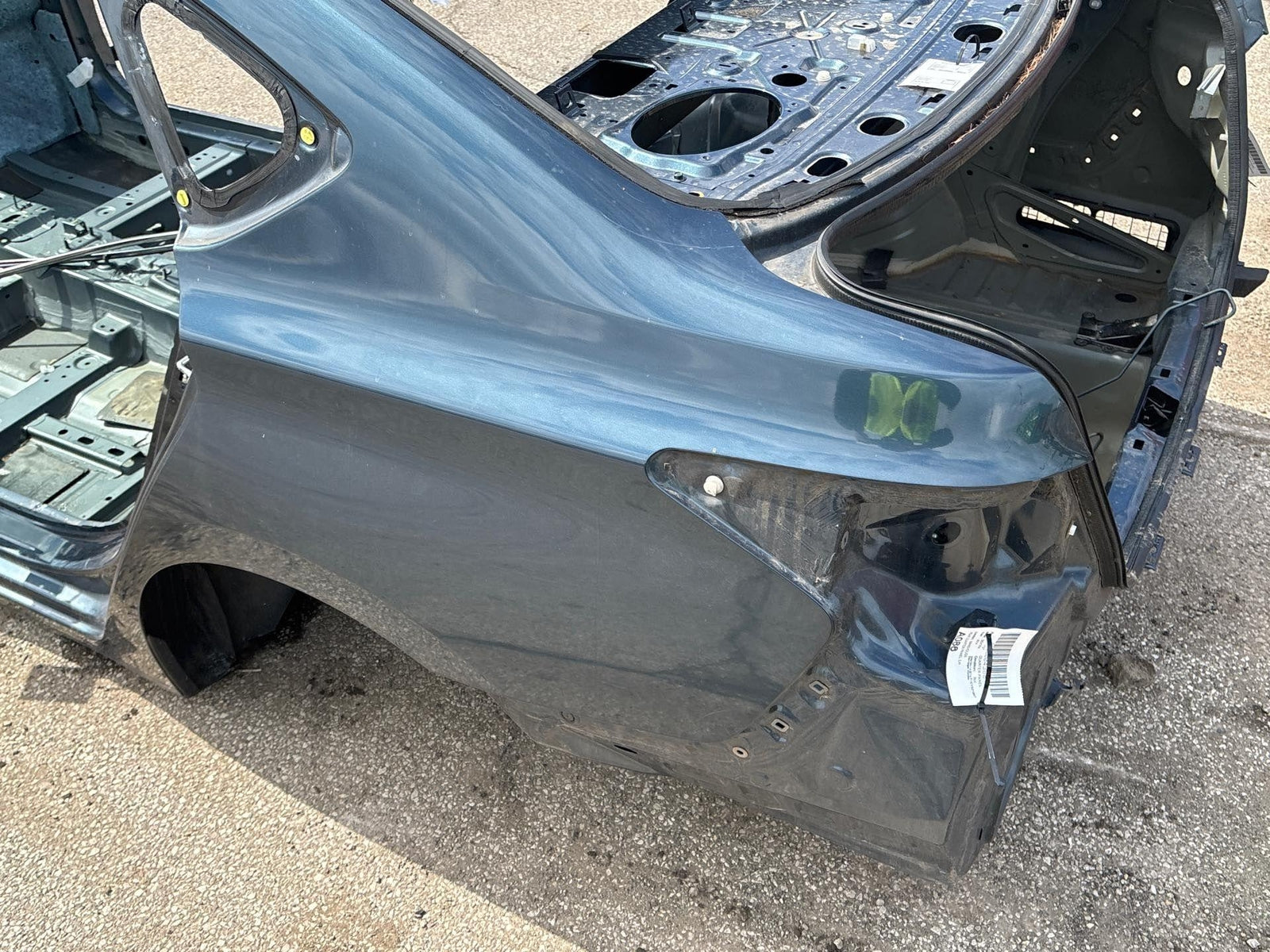 13-19 NISSAN SENTRA REAR LEFT QUARTER PANEL Graphite Blue OEM