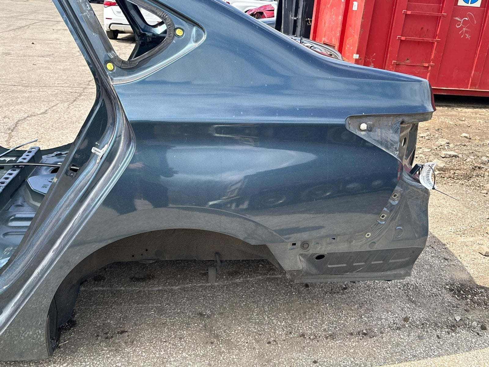 13-19 NISSAN SENTRA REAR LEFT QUARTER PANEL Graphite Blue OEM