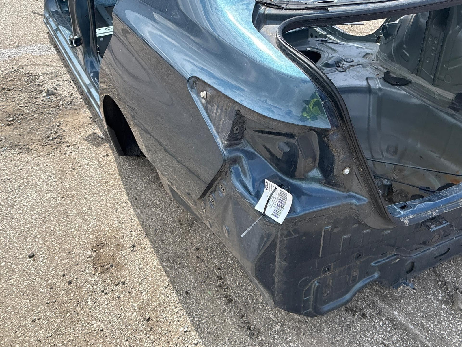 13-19 NISSAN SENTRA REAR LEFT QUARTER PANEL Graphite Blue OEM