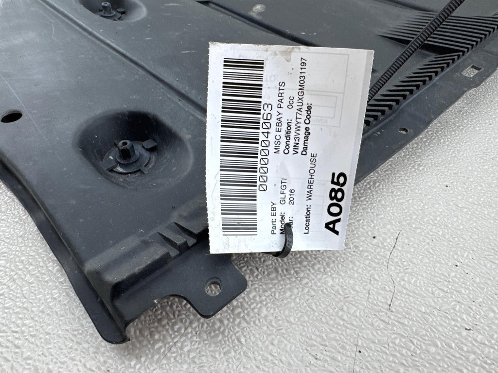 15-20 Volkswagen Golf Gti Rear Left Underbody Trim Cover 5Q0825271A