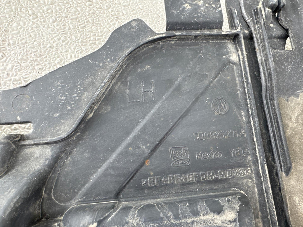 15-20 Volkswagen Golf Gti Rear Left Underbody Trim Cover 5Q0825271A