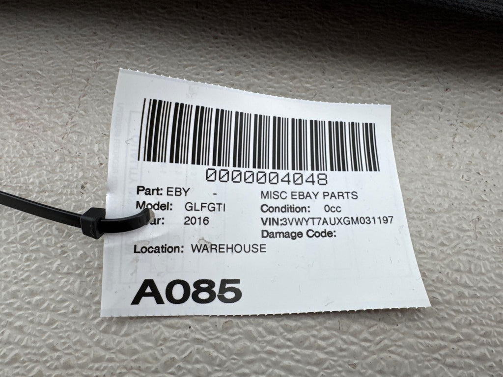 15-21 Volkswagen Golf Gti Mat Carpet Liner Rear Trunk Floor Cover 5G0061166469