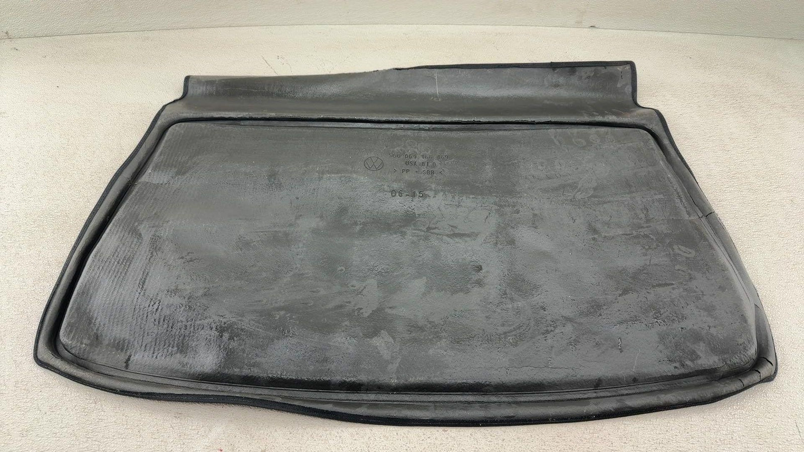 15-21 Volkswagen Golf Gti Mat Carpet Liner Rear Trunk Floor Cover 5G0061166469