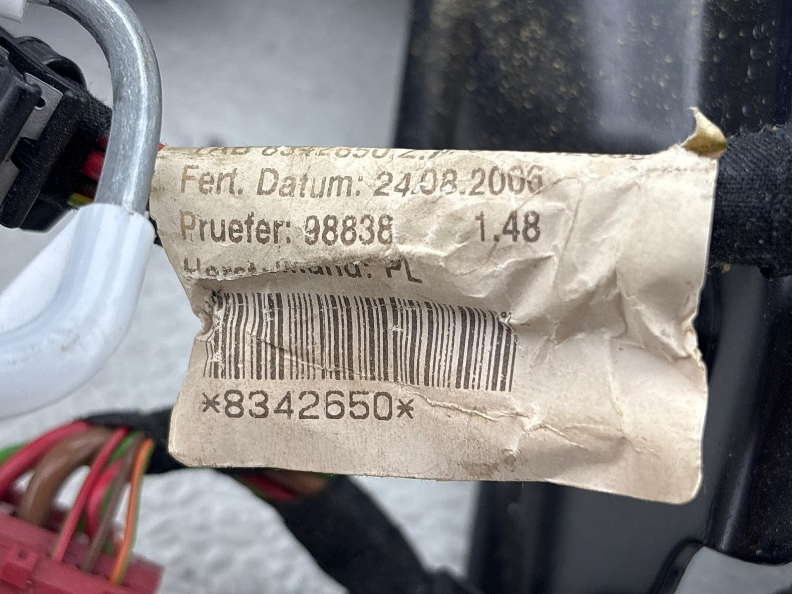 07-15 Audi Q7 Front Left Side Seat Lower Track Frame Mount Bracket Oem