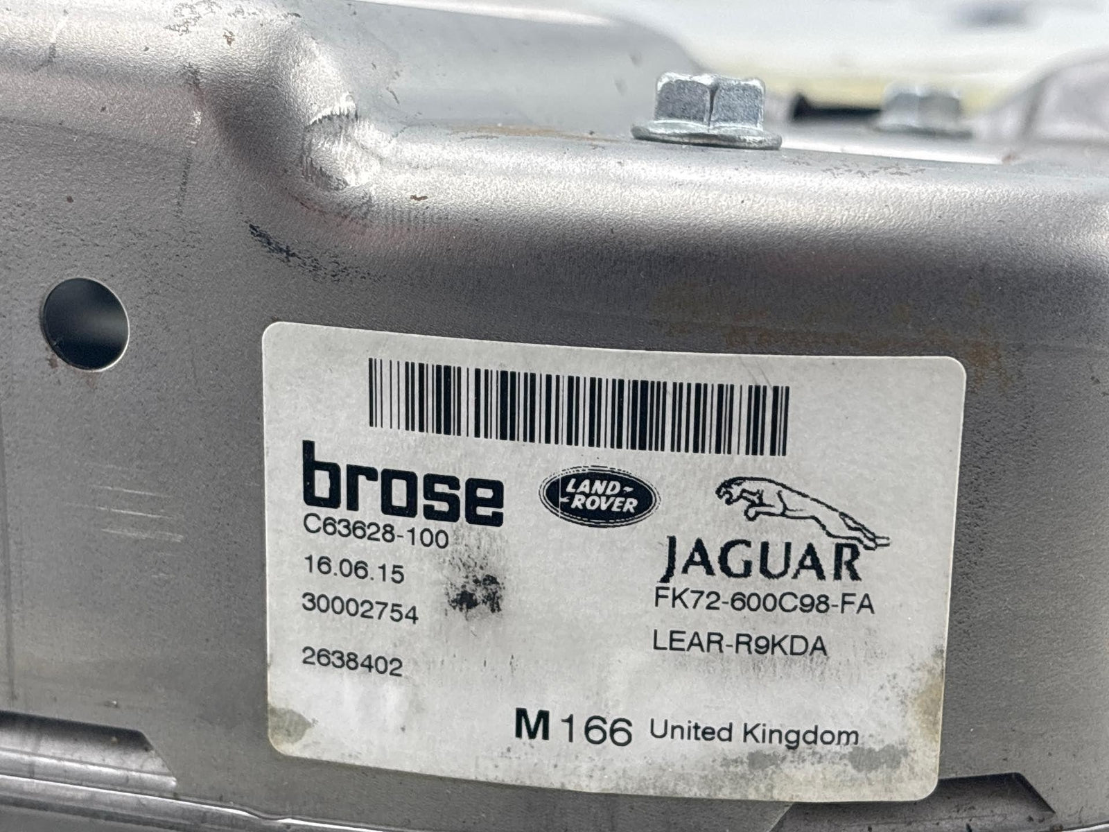 15-17 Land Rover Discovery Sport L550 Front Right Passenger Seat Track W/ Motors