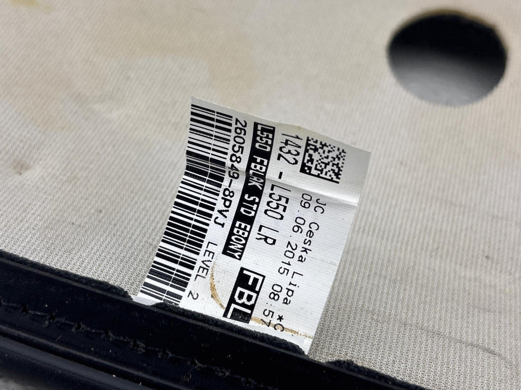 12-19 Land Rover Discovery Sport Hse Front Lh Driver Seat Upper Backrest Cushion