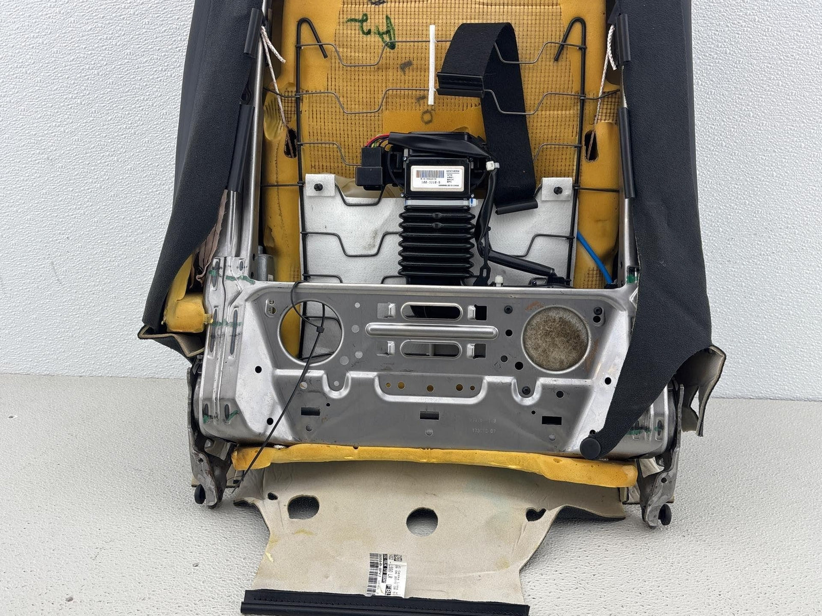 12-19 Land Rover Discovery Sport Hse Front Lh Driver Seat Upper Backrest Cushion