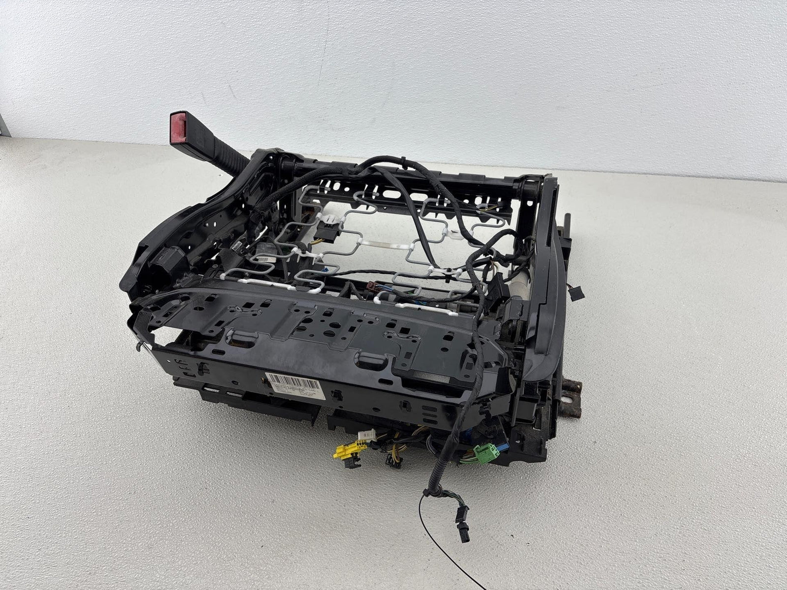 08-10 Bmw 353I Front Left Lower Seat Track Frame Rail Oem