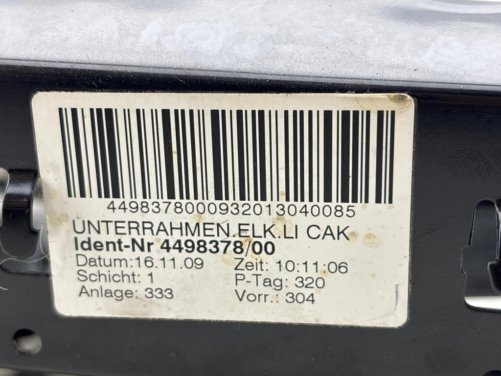 08-10 Bmw 353I Front Left Lower Seat Track Frame Rail Oem