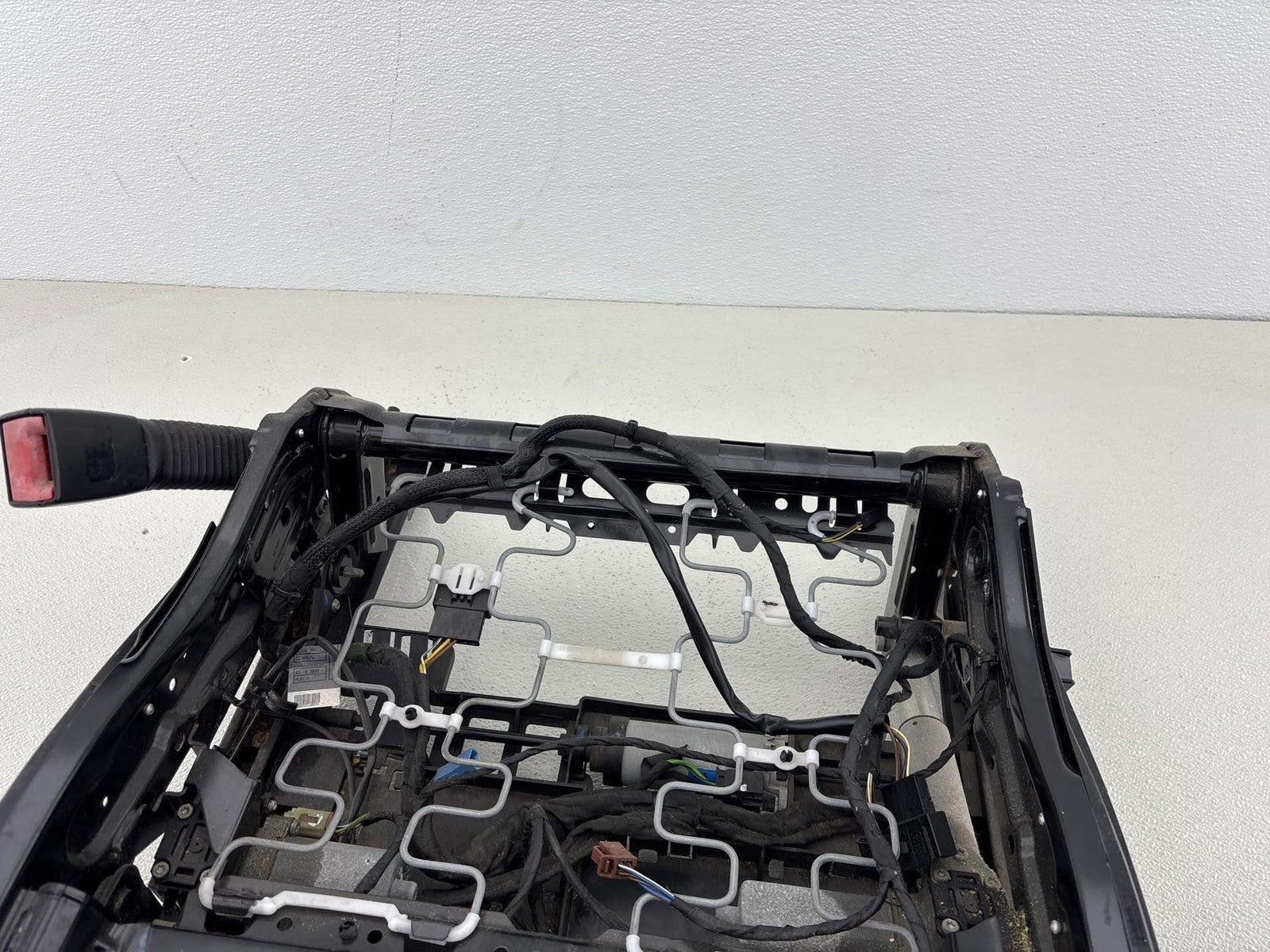 08-10 Bmw 353I Front Left Lower Seat Track Frame Rail Oem