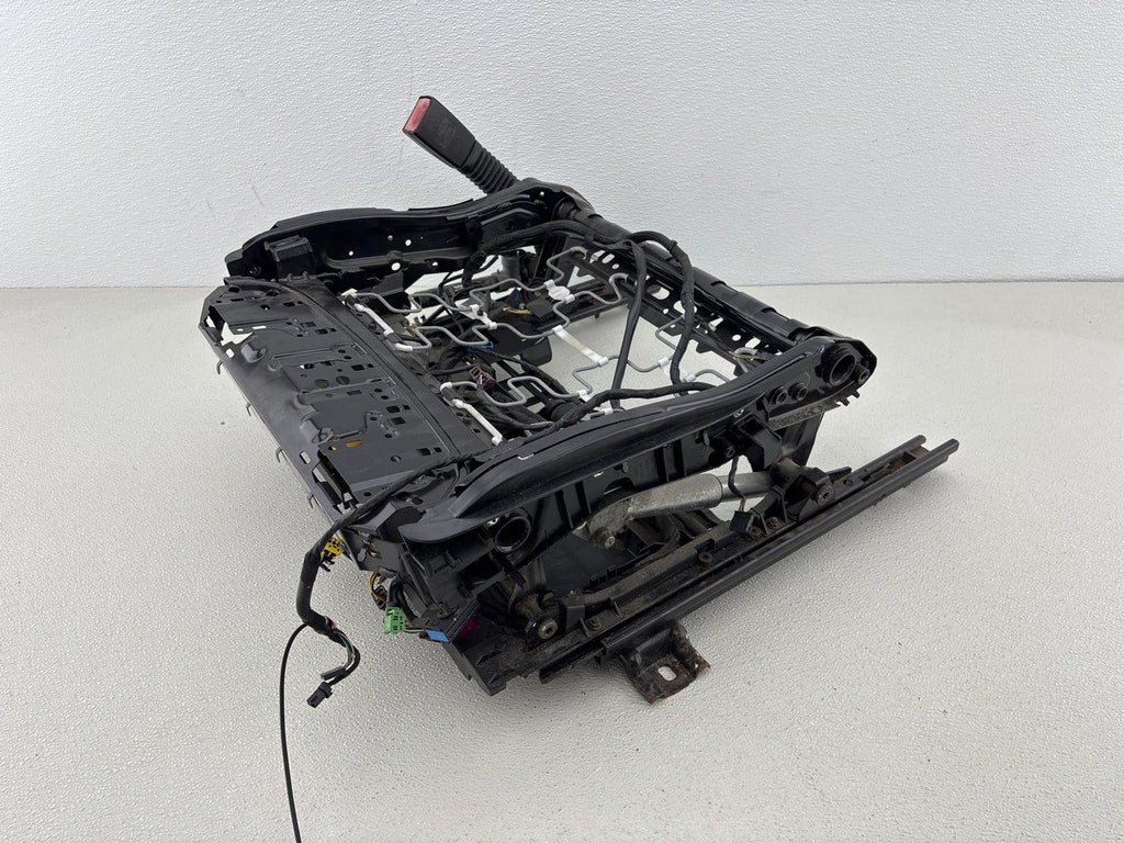 08-10 Bmw 353I Front Left Lower Seat Track Frame Rail Oem